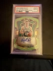 20-21 Select -Rookie Sig Payton Pritchard #RS-PAY Neon Green Prizm 68/99 PSA 10