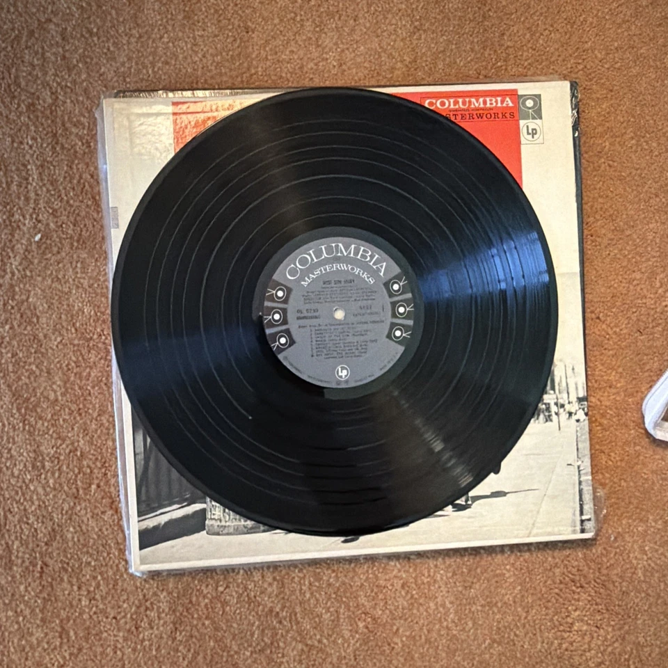 West Side Story Vinyl LP Columbia Masterworks Record Label Origin original 1957 Foto 3 de 3