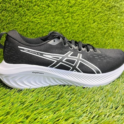 Asics Gel-Excite 10 Womens Size 7 Black White Athletic Running Shoes Sneakers