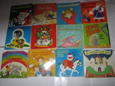 67 Bände pixi-Heftchen, Pestalozzi, Jussy und andere
