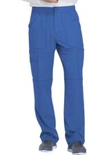 Dickies Dynamix Men Scrubs Pant Zip Fly Cargo Plus Size DK110T, 3XL Tall, Royal