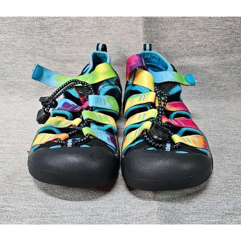 NUOVI sandali da acqua Keen Little Kids Newport H2 arcobaleno tinta unita giovani 3 EU 35