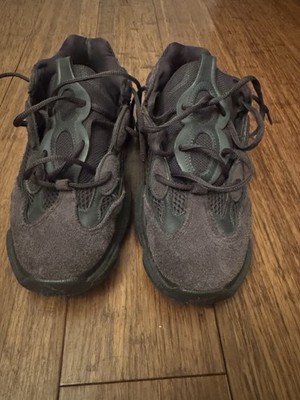 adidas Yeezy 500 Utility Black Men s Low Top Lace-Up Mesh Comfort F36640