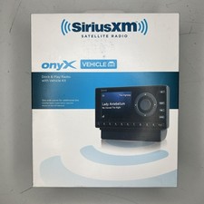 SiriusXM Onyx XDNX1V1 Dock Play Radio with Vehicle Kit Satellite Radio