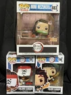 Funko Pop Demon Slayer Lot Nezuko 883 BoxLunch Tanjuro 1255 AAA Tanjiro 1748