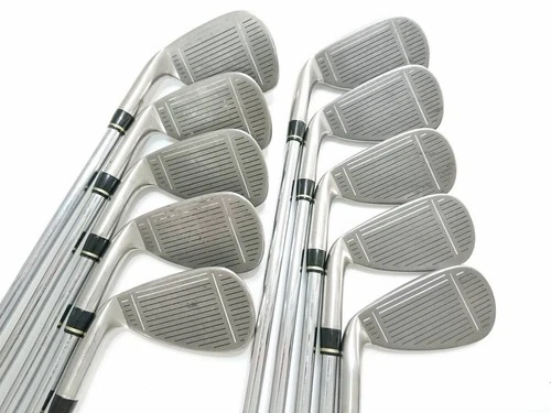 TaylorMade Burner SuperSteel Iron Set 10pcs 3-9, PW, AW, SW NS950 Flex R - Picture 2 of 4
