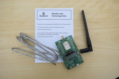 Microchip 868MHz RN2483 LoRa Technology Mote Development Board DM164138 LoRaWAN