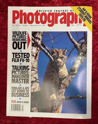 British Journal of Photography Magazine 24 April 1996 SW29