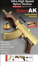 Ultimate Electric Gel Blaster Toy Ak 47 Gold Outdoor Target Play
