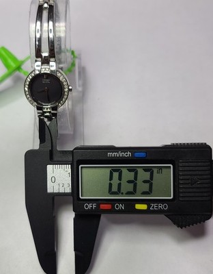 Citizen Eco-drive Ladies Gold Tone Round Bracelet Watch B023