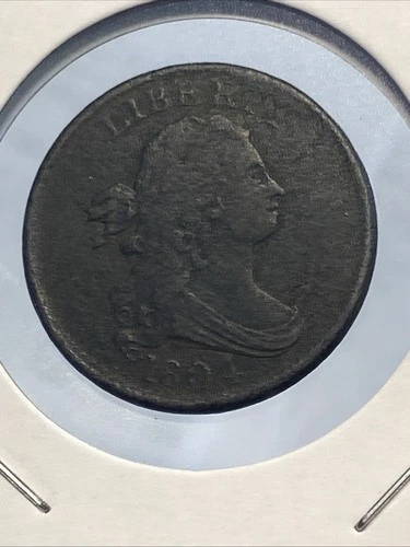 1804-P Half Cent — photo from the most recent tracked eBay sale