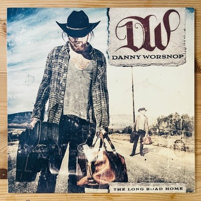 Danny Worsnop The Long Road Home Blue 12'' Vinyl LP 2017 Earache MOSH580LP