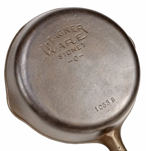 Vintage Wagner  Ware No 3 (1053B) Cast Iron Skillet Restored Condition
