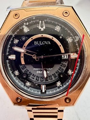 Bulova Men's Precisionist Series X 45mm Quartz Watch 97D129