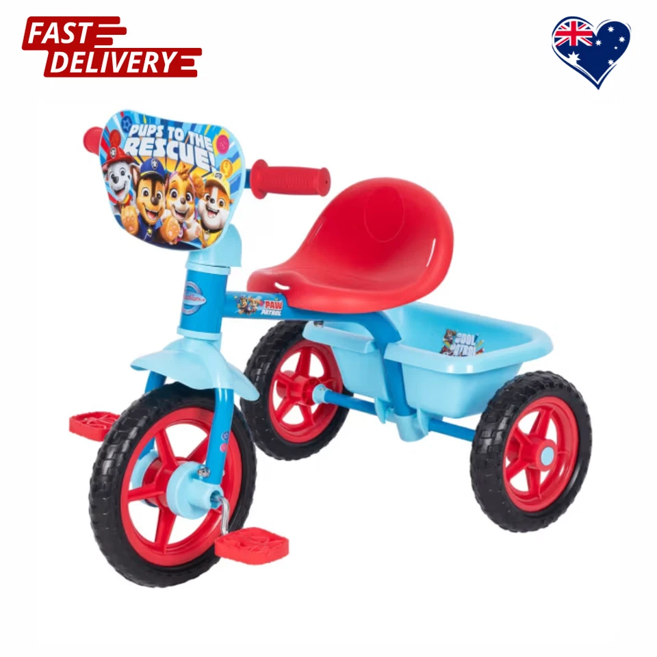 PAW Patrol Kids Trike with Bucket Steel Frame Ride-On Bike Ages 3-6 I deal Gift - image 2 of 4