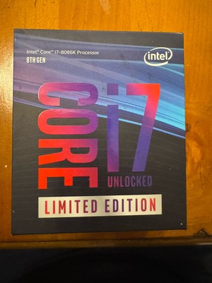 Intel Core i7-8086K Coffee Lake  LGA 4.0 GHz 1151 300 Series 95W Processor BOX