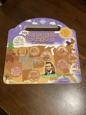 My Cent Collection by Whitman Publishing Book Used With Several Pennies Pictured