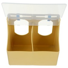 Bird Feeding Station Hanging Food Box Pigeon Multi-function Cup Supply