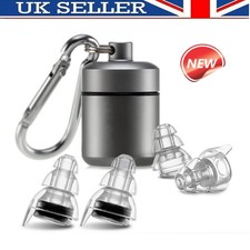 24dB High Fidelity Concert Earplugs Reusable Musicians Ear Plugs Music Festivals