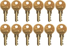 For Your Janitor Bobrick Cat-74 Dispenser Key - 12 Pack of Keys
