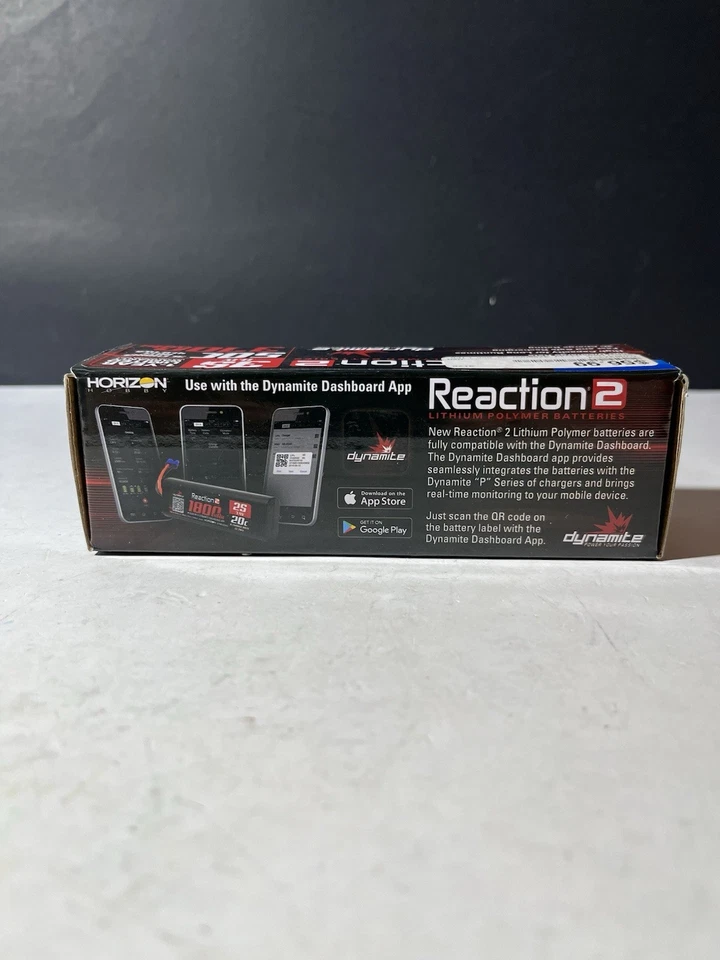 Dynamite 11.1V 3700mAh Reaction 2 3S 50C Lipo Battery - EC3 - Image 3 of 4
