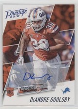 2018 Panini Prestige Rookie Signatures DeAndre Goolsby #230 Auto 0v1