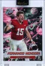 2026 Wild Card Splat Fernando Mendoza 1/1 RC Galactic Splat Rookie Edition Pink