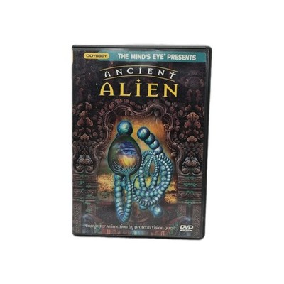 2004 Ancient Alien DVD Mind's Eye Odyssey Retro CGI Sci-Fi Cult Animation OOP