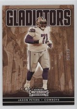2022 Panini Contenders Gladiators Silver 96/99 Jason Peters #GLD-JPE 2s2