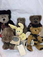 Lot Of 6 Mini Vintage Plush Collector BOYDS BEARS