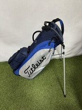 Titleist Players 5 Stand Bag / 5-Way Divider / Blue & Grey