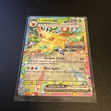 Leafeon ex 6/131 Prismatic Evolutions Pokemon Card NM on eBay