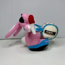 Vintage Energizer Battery Bunny 6” Pink Plush - 1997 Keeps Going & Going