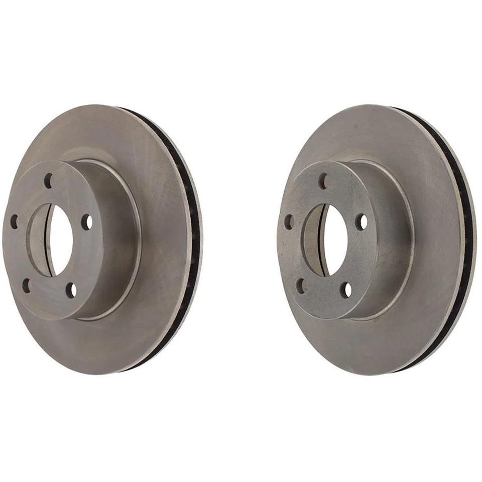 Rotor de freno de disco trasero izquierdo derecho C-Tek 2 piezas para Ford Granada 1975-1977 1978 Foto 2 de 3