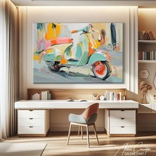 Vintage Racing Car Wall Art Canvas Motorsport Art Print Garage Decor Vintage