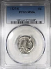 1937-S Buffalo Nickel PCGS MS66 Flashy Strong Strike