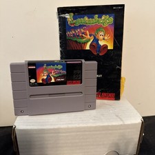 Lemmings  SNES Booklet And Game Only