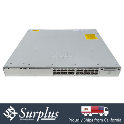 Cisco Catalyst C9300-24T-A 24 Port Gigabit Ethernet Switch Network Advantage