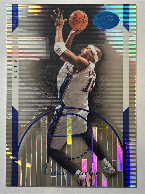 2006-07 Bowman Elevation Blue, Vince Carter #ed 5/399, Card #19, New Jersey Nets