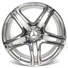 1x21 pollici originale Mercedes ML GLE W166 AMG cerchio in lega A1664012402 9x21 ET53 cromato