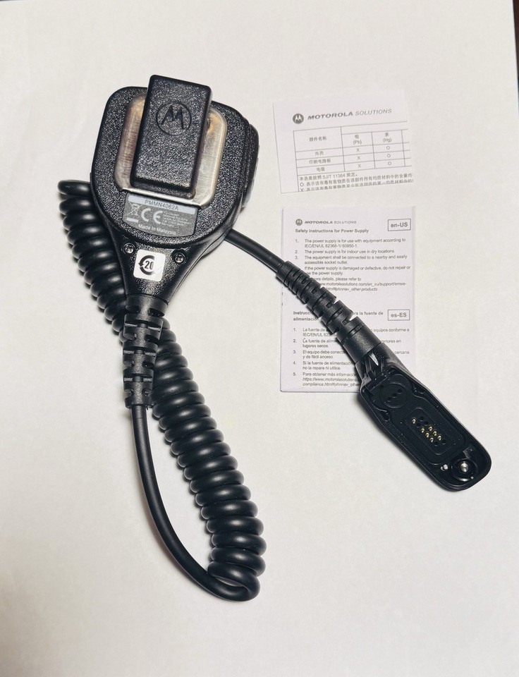 Motorola PMMN4065AL IMPRES – Lautsprechermikrofon Produktbild-Vorschau 3