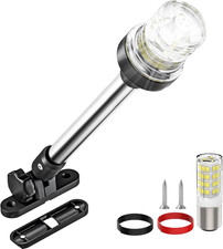 9 Inches Bimini Light for Pontoon Boat, Ponto...