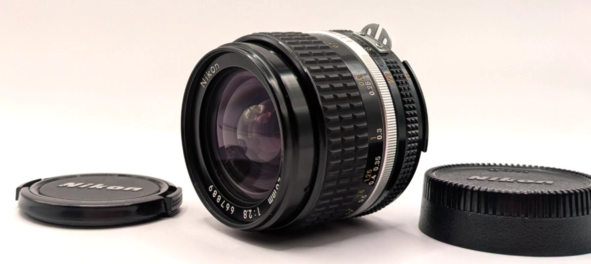Preços baixos em Nikon AI-S lentes de câmera de 28mm | eBay