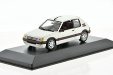 Peugeot 205 GTI White 1990 1/43 MINICHAMPS 400112300