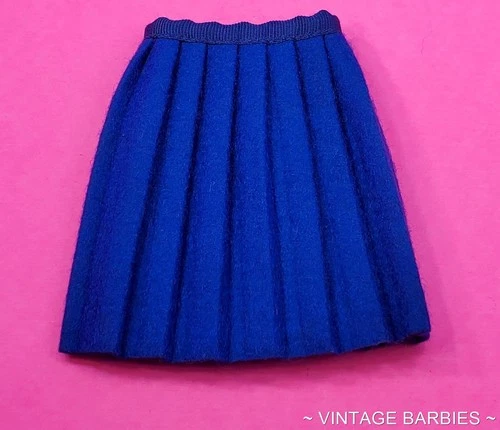 Vintage Ideal Tammy Doll Sorority Sweetheart Blue Skirt MINTY ~ 1960's