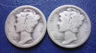 1921 & 1921-D MERCURY DIMES
