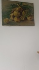 FRUTTA ANTICO DIPINTO DELL' 800