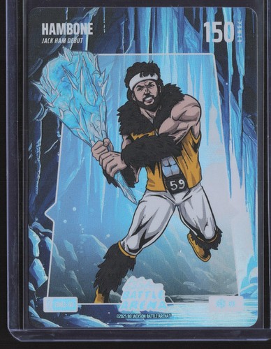 Bo Jackson Battle Arena HAMBONE Jack Ham Debut Ice Foil CHILL-42