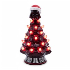 Star Wars Darth Vader Light-Up Ceramic Christmas Tree | 6 Inches Tall