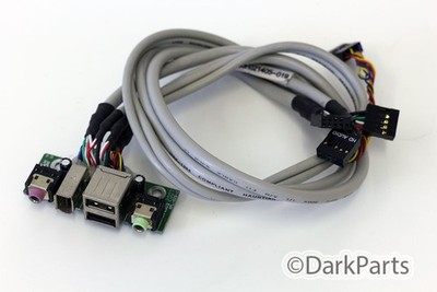 XPL-029-C 80H021405-019 Front Audio USB Firewire Panel Cable HD & AC'97
